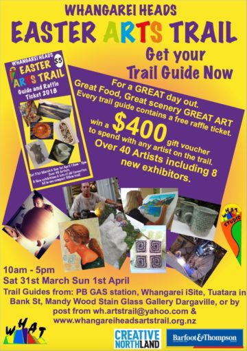 Whangarei Heads Arts Trail brochure