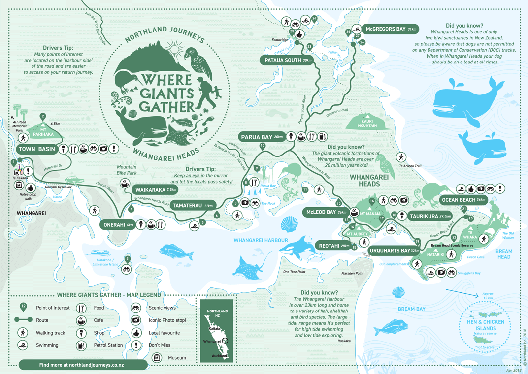 Where Giants Gather Map April 2018