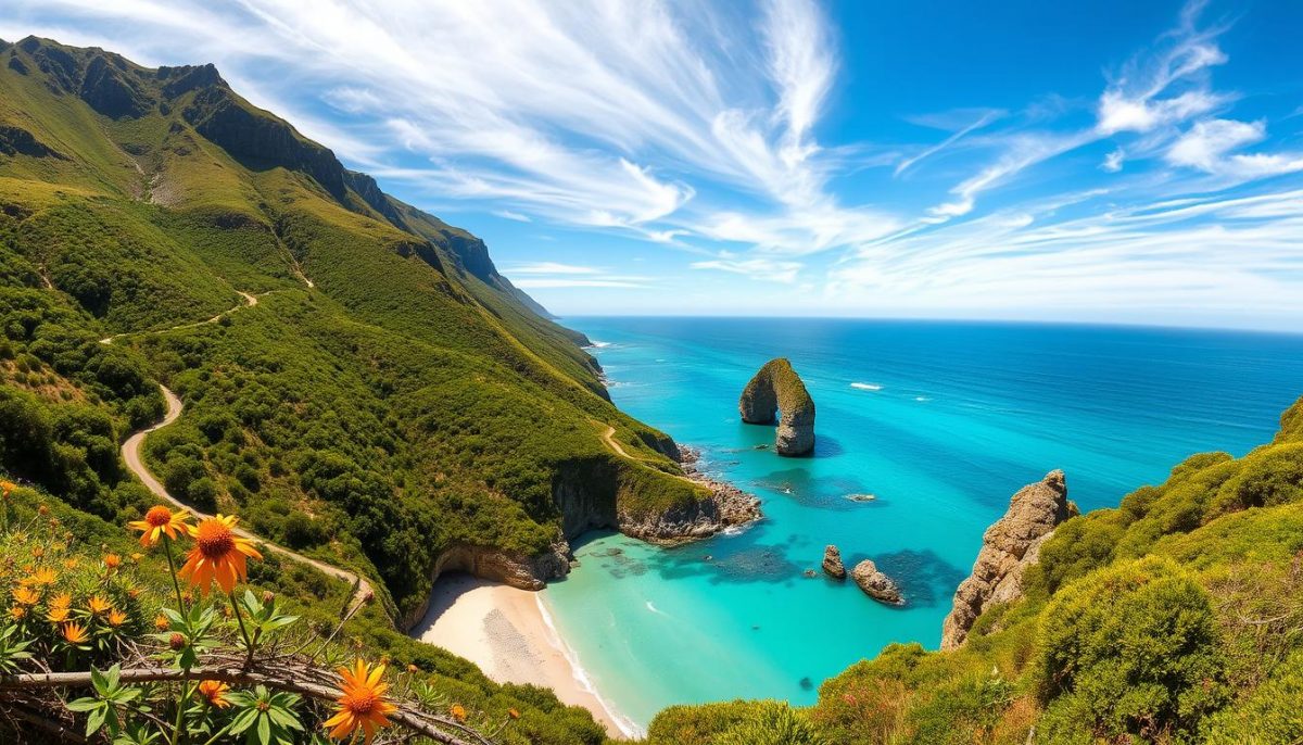 Kauri Mountain Beach Walk overview